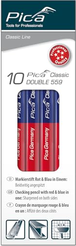 PICA-559-10-Lápiz Double-18 cm. cj.10-Rojo-Azul PICA-559-10-Lápiz Double-18 cm. cj.10-Rojo-Azul von Pica