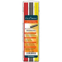 Pica - big Dry Ersatzminen Set Sommer-Minen Graphit for all, Rot, Gelb - 6070 Pica - big Dry Ersatzminen Set Sommer-Minen Graphit for all, Rot, Gelb - 6070 von PICA MARKER