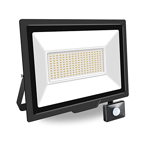 PICAA 150W LED Strahler mit Bewegungsmelder Außen,15000LM Außenstrahler 4000K Warmweiß Scheinwerfer, IP65 Wasserdicht Fluter, Ideale Aussenleuchte für Garten, Innenhöfe, Garage, Haus, Hotel (1 Stück) PICAA 150W LED Strahler mit Bewegungsmelder Außen,15000LM Außenstrahler 4000K Warmweiß Scheinwerfer, IP65 Wasserdicht Fluter, Ideale Aussenleuchte für Garten, Innenhöfe, Garage, Haus, Hotel (1 Stück) von PICAA