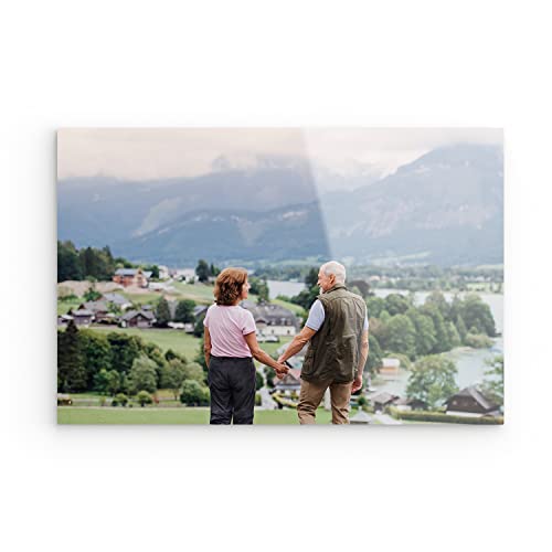 PICANOVA Acryl–Wandbild – Ihr Foto auf Acrylglas – Personalisiertes Glasbild – Bild mit Foto –Personalisierte Wanddeko – Wandbild mit Wunschmotiv – Fotogeschenk – 15x10cm von PICANOVA