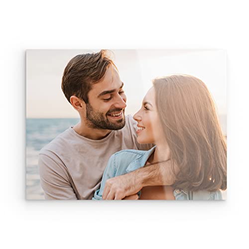 PICANOVA Acryl–Wandbild – Ihr Foto auf Acrylglas – Personalisiertes Glasbild – Bild mit Foto –Personalisierte Wanddeko – Wandbild mit Wunschmotiv – Fotogeschenk – 40x30cm von PICANOVA