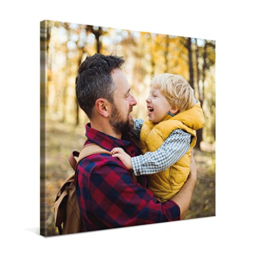 PICANOVA – Ihr Foto auf Leinwand 60x60 cm – Premium Fotoleinwand – Ihr Eigenes Bild auf Leinwand als Personalisierte Wanddeko – Wandbild mit Wunschmotiv – Leinwandbild Auf 2 cm Holz-Keilrahmen von PICANOVA