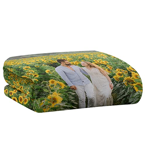 PICANOVA Personalisierte Decke mit Foto 200x150cm – Fotodecke Premiumqualität Fleecedecke – Unschlagbar Weich und Gemütlich Kuscheldecke Mit Eigenem Name von PICANOVA