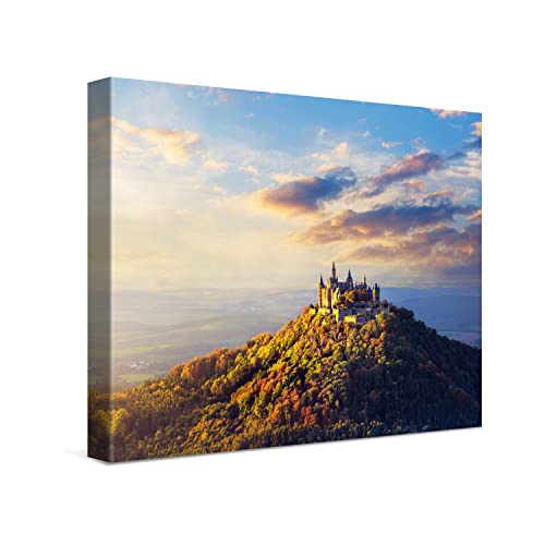 PICANOVA – Premium Leinwanddruck – Leinwandbild Burg Hohenzollern 40x30cm – Kunstdruck Auf 2cm Holz-Keilrahmen Für Schlaf- Und Wohnzimmer – Kollektion Deutschland PICANOVA – Premium Leinwanddruck – Leinwandbild Burg Hohenzollern 40x30cm – Kunstdruck Auf 2cm Holz-Keilrahmen Für Schlaf- Und Wohnzimmer – Kollektion Deutschland von PICANOVA