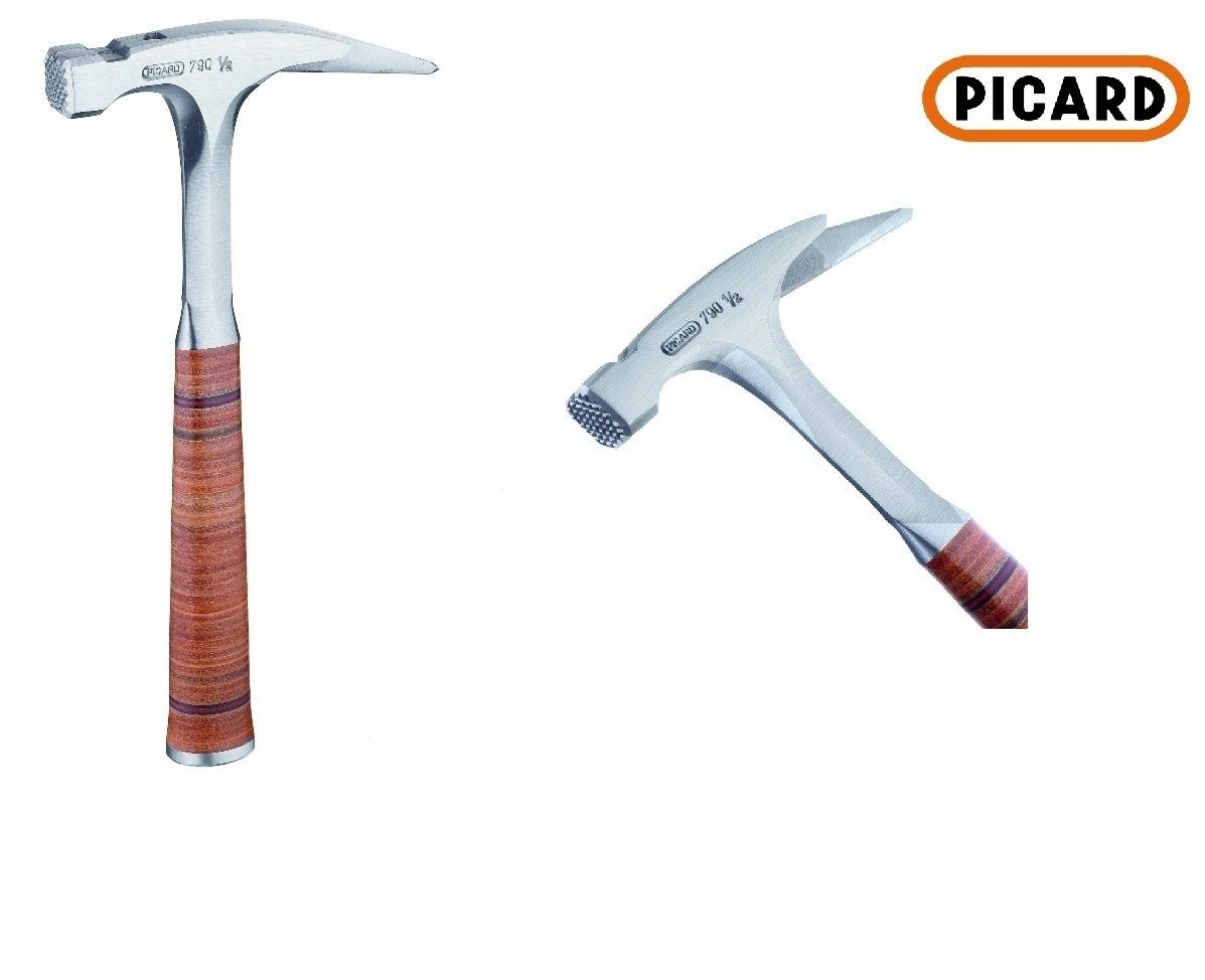 PICARD Hammer Latthammer Latthammer 790 1/2, Ledergriff, Vollstahlausführun von PICARD Hammer