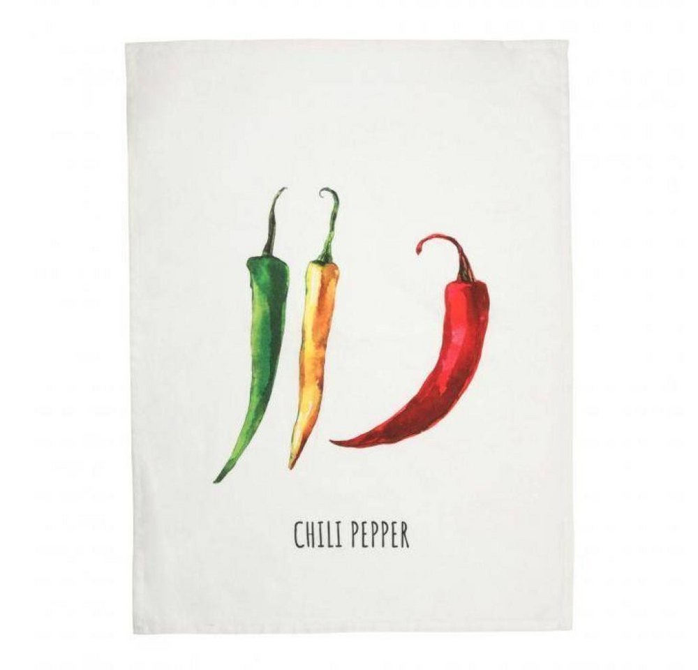 PICHLER Geschirrtuch Chili Multicolor, (1x Geschirrtuch 50 x 70 cm), aus 100% Baumwolle von PICHLER