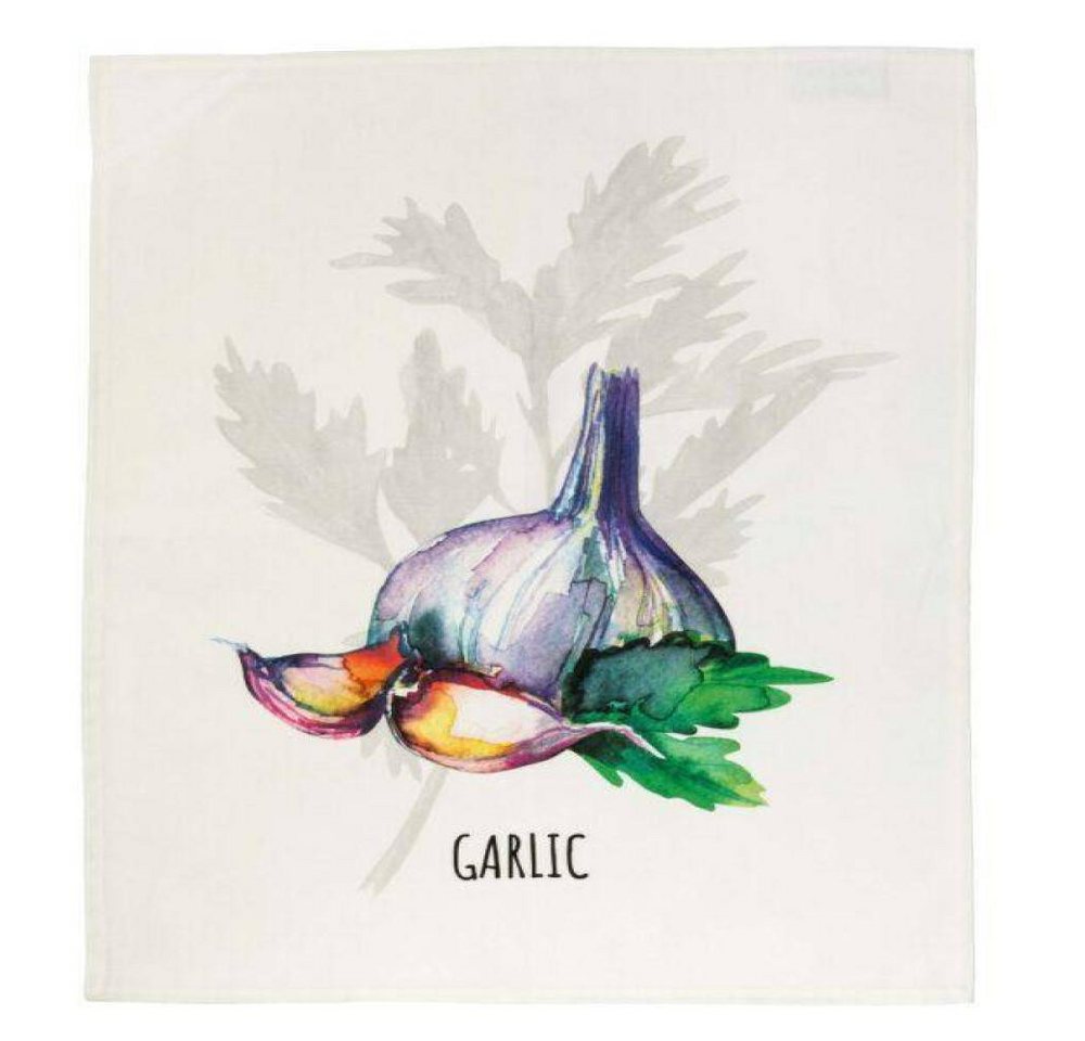PICHLER Geschirrtuch Garlic, (1x Geschirrtuch 50 x 70 cm), aus 100% Baumwolle von PICHLER