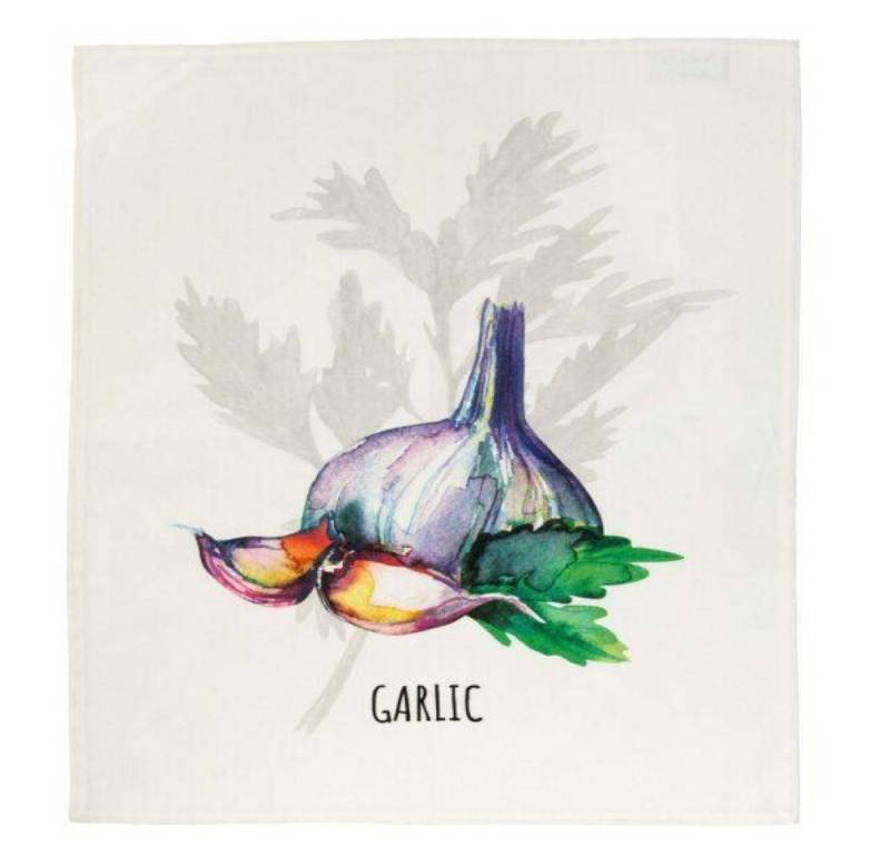 PICHLER Geschirrtuch Garlic, (1x Geschirrtuch 50 x 70 cm), aus 100% Baumwolle von PICHLER