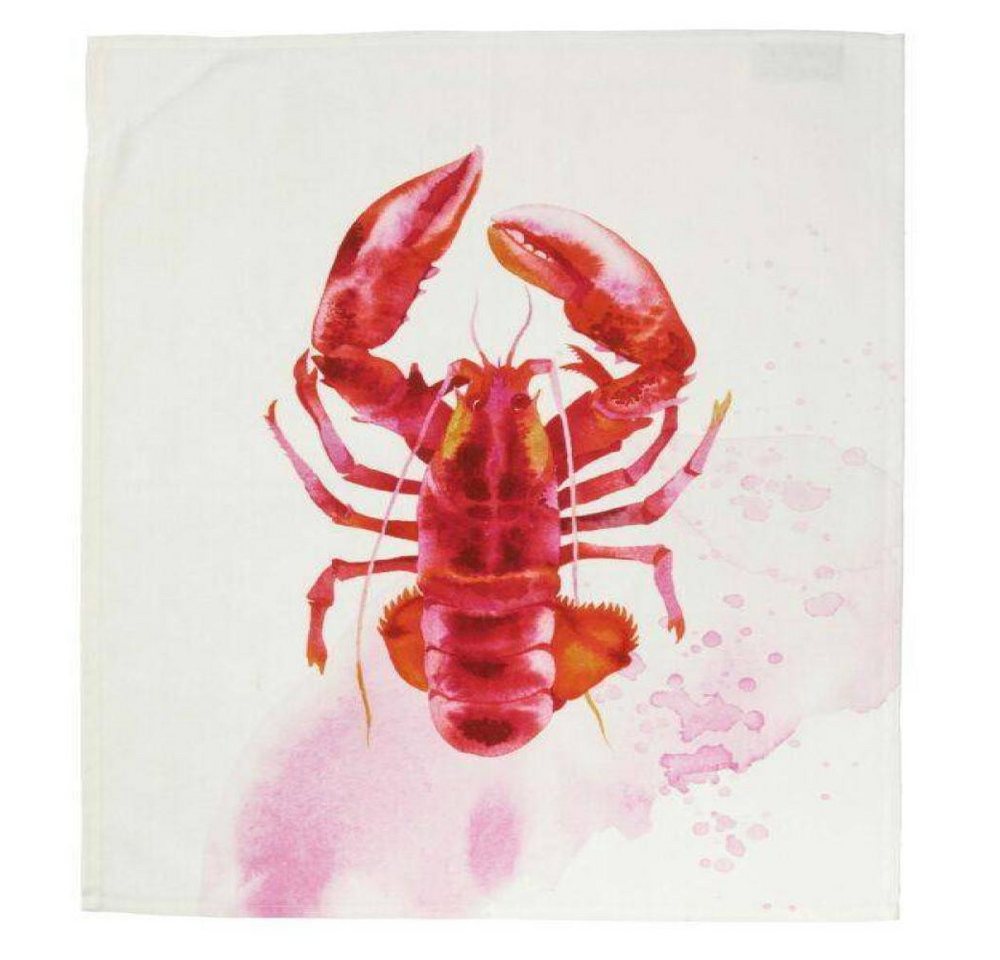 PICHLER Geschirrtuch Lobster, (1x Geschirrtuch 50 x 70 cm), aus 100% Baumwolle von PICHLER