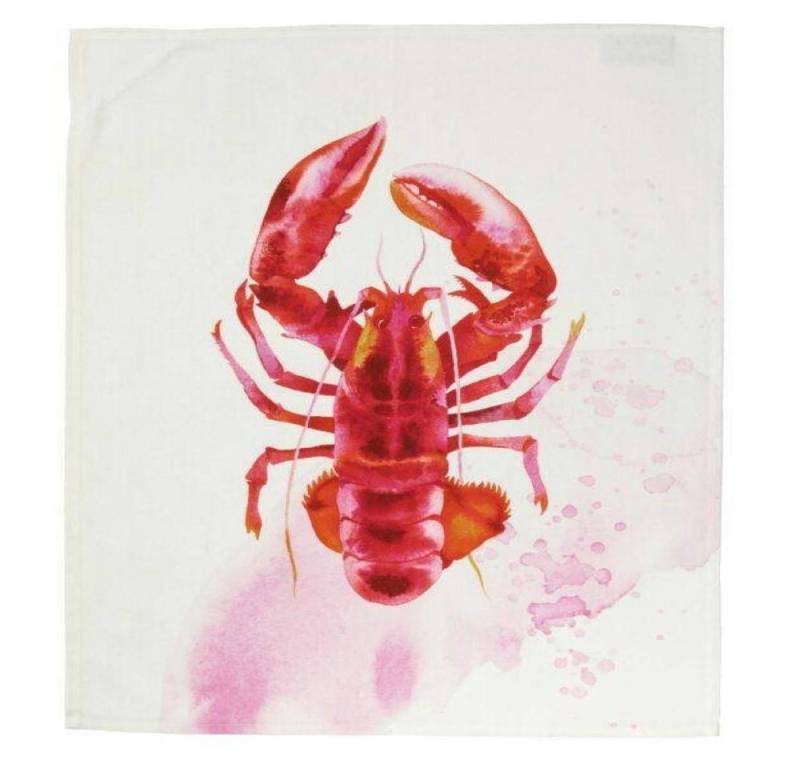 PICHLER Geschirrtuch Lobster, (1x Geschirrtuch 50 x 70 cm), aus 100% Baumwolle von PICHLER