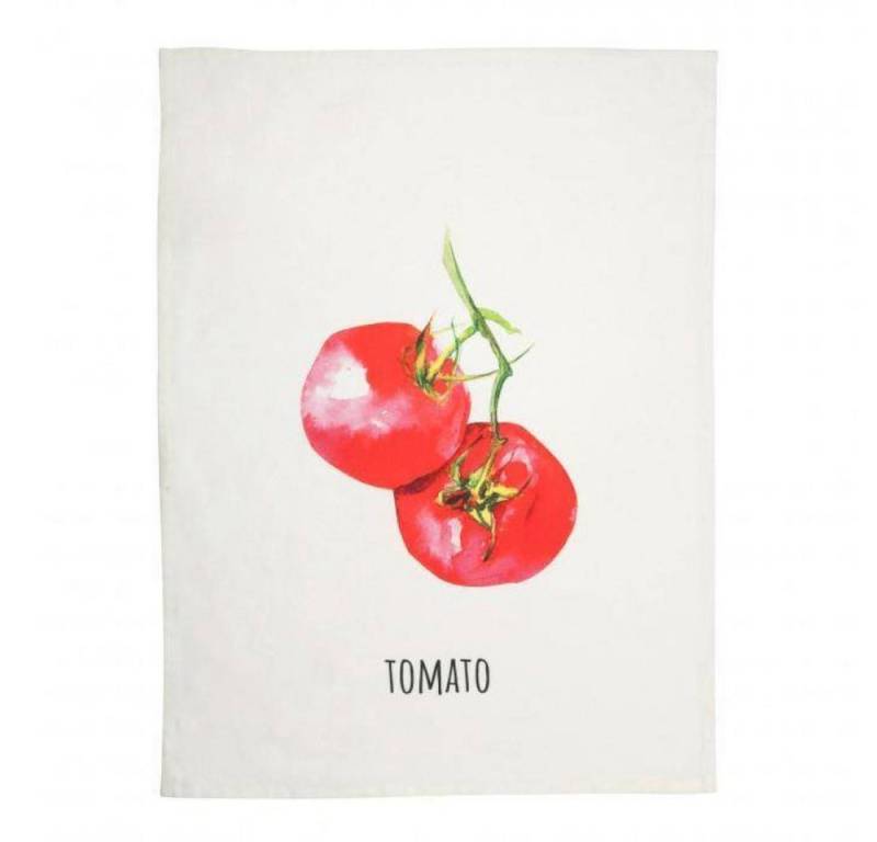PICHLER Geschirrtuch Tomato Rot, (1x Geschirrtuch 50 x 70 cm), aus 100% Baumwolle von PICHLER