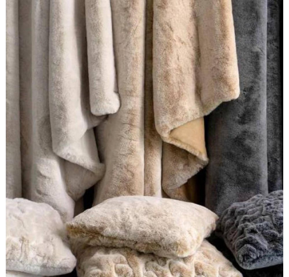 PICHLER Kissenhülle Kissenhülle Lio Anthrazit 40 x 40 cm von PICHLER