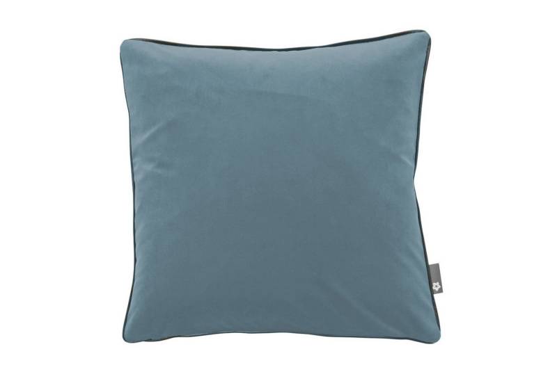 PICHLER Kissenhülle Samtkissen mit Keder uni Kissenhülle 2er Set 41 x 41 cm SALON Rechtec, (2 Stück), Kissenbezug für Dekokissen Zierkissen Kissenhülle von PICHLER