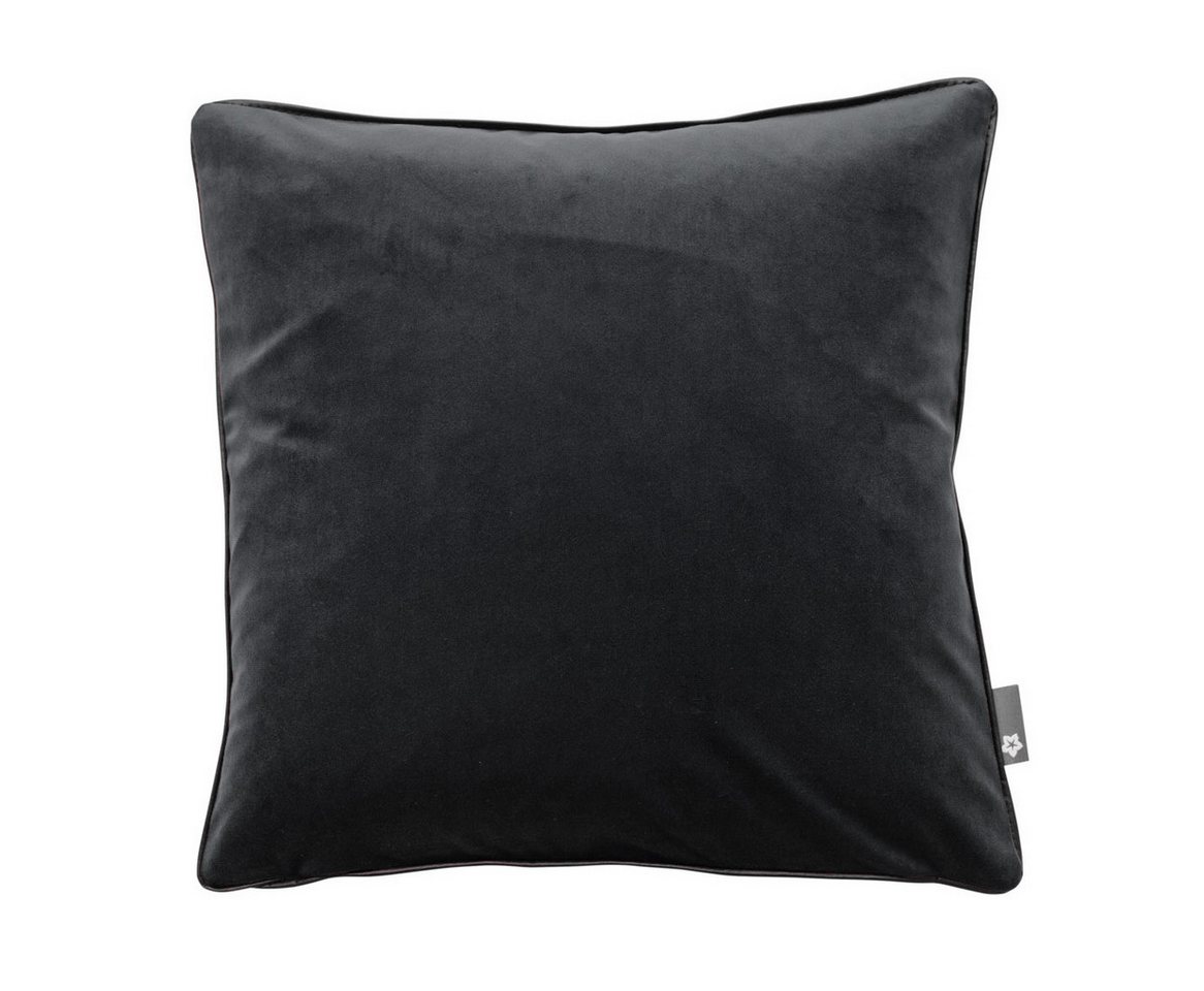 PICHLER Kissenhülle Samtkissen mit Keder uni Kissenhülle 2er Set 51 x 51 cm SALON Rechtec, (2 Stück), Kissenbezug für Dekokissen Zierkissen Kissenhülle von PICHLER