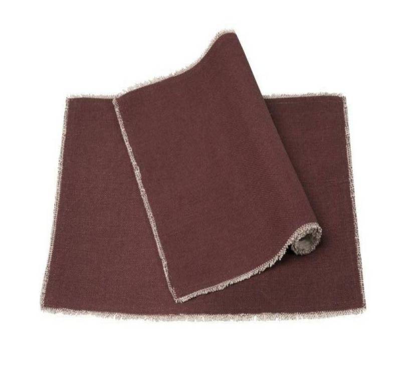 PICHLER Platzset Suna 33 x 48 cm von Pichler, 100 % Baumwolle, Used-Look von PICHLER