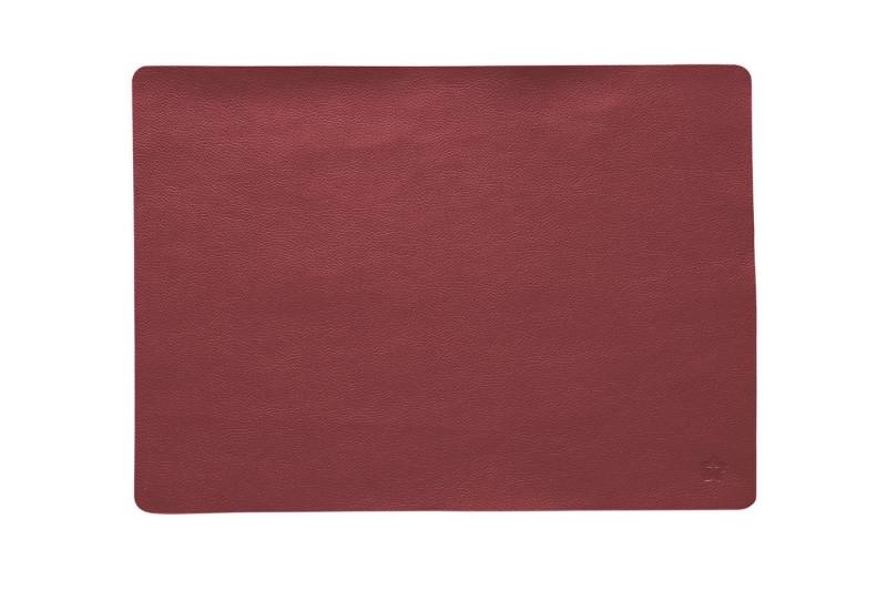 PICHLER Platzset Tischset 12er Set Jazz Rechteck 033/046 burgund, (Spar-Set, 12-St., 12 Platzdecken), Platzset Tischset Esszimmer Küche von PICHLER