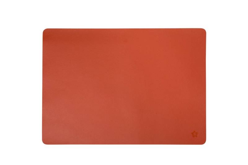 PICHLER Platzset Tischset 12er Set Jazz Rechteck 033/046 chili, (Spar-Set, 12-St., 12 Platzdecken), Platzset Tischset Esszimmer Küche von PICHLER