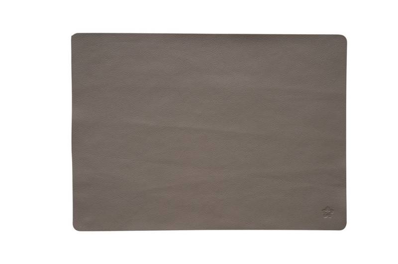 PICHLER Platzset Tischset 12er Set Jazz Rechteck 033/046 taupe, (Spar-Set, 12-St., 12 Platzdecken), Platzset Tischset Esszimmer Küche von PICHLER