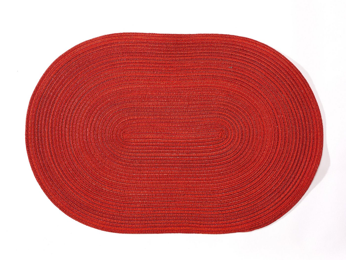 PICHLER Platzset Tischset 12er Set Samba Oval 048/033 granat, (Spar-Set, 12-St., 12 Platzdecken), Platzset Tischset Esszimmer Küche von PICHLER