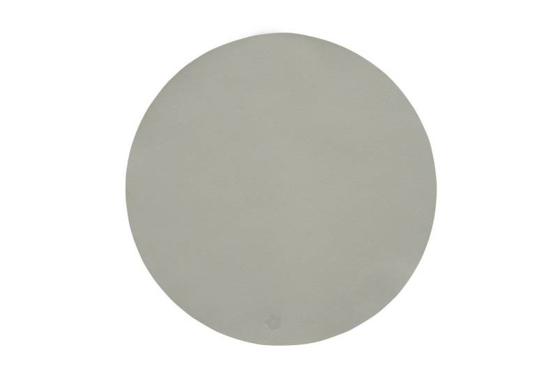 PICHLER Platzset Tischset rund 12er Set Jazz Kreis 038 beton, (Spar-Set, 12-St., 12 Platzdecken), Platzset Tischset Esszimmer Küche von PICHLER