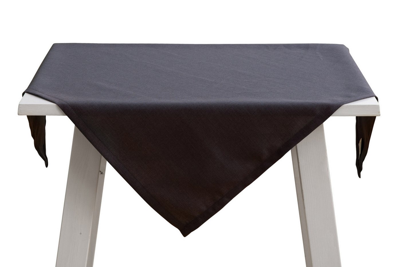 PICHLER Tischdecke Mitteldecke Panama Rechteck 085/085 anthrazit (1-tlg), Tischdecke Tischläufer Fest Feier Kommunion von PICHLER