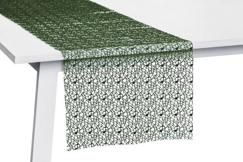 PICHLER Tischläufer Netz uni, gewirkt Tischläufer 4er Set 140 x 45 cm NETWORK Rechteck o (4-tlg, 4 Stück) von PICHLER