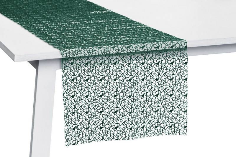 PICHLER Tischläufer Netz uni, gewirkt Tischläufer 4er Set 260 x 30 cm NETWORK Rechteck f (4-tlg, 4 Stück) von PICHLER
