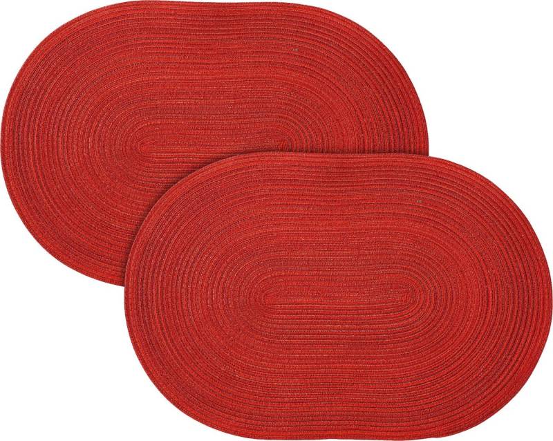 PICHLER Platzset Tischset "Samba" 2er-Pack, (2-St), Uni von PICHLER