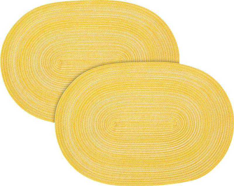 PICHLER Platzset Tischset "Samba" 2er-Pack, (2-St), Uni von PICHLER