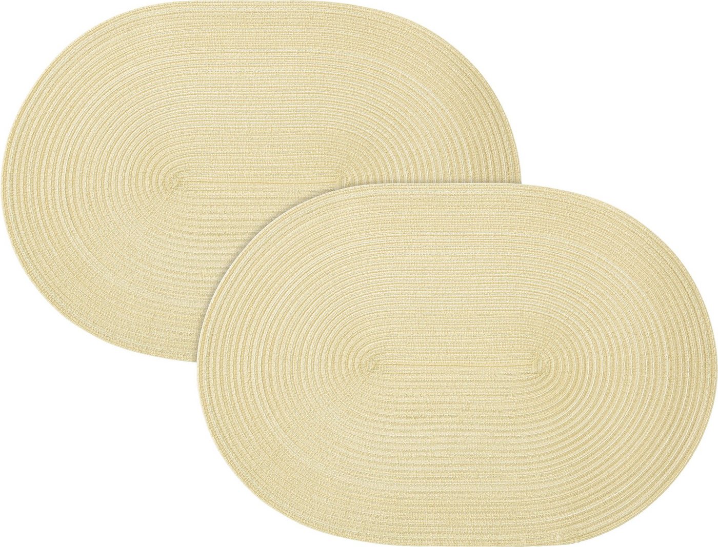 PICHLER Platzset Tischset "Samba" 2er-Pack, (2-St), Uni von PICHLER