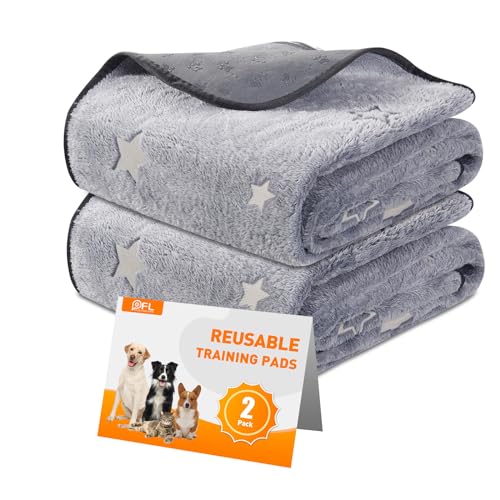 PICK FOR LIFE Haustier-Urinunterlage Waschbar Welpenunterlagen Matte für Hunde Schnell Absorbierend Haustier Hygieneunterlage für Welpen Alte oder Inkontinente Hunde, 79*92cm von PICK FOR LIFE