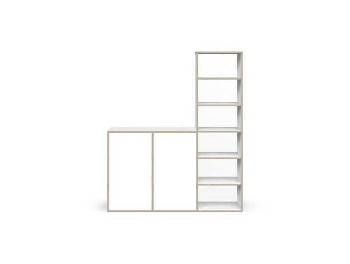 50 cm tiefes Regalsystem Multiplex von PICKAWOOD