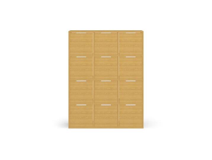 Apothekerschrank Echtholz Furnier von PICKAWOOD