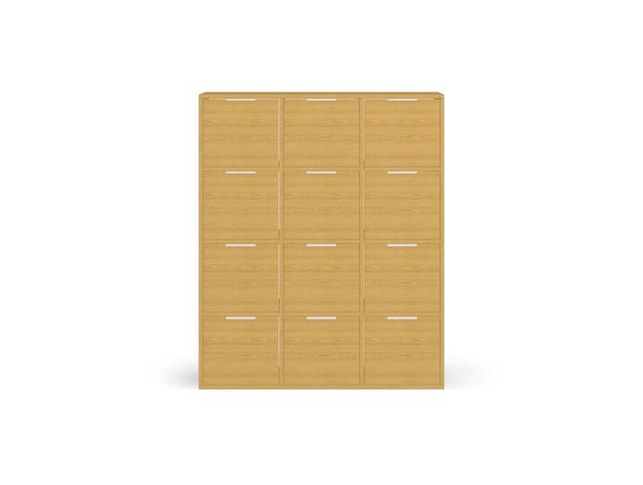 Apothekerschrank Echtholz Furnier von PICKAWOOD