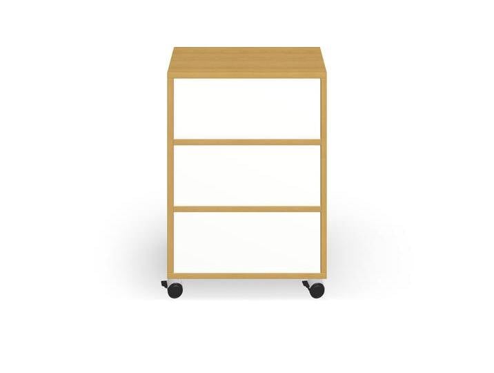 Beistellschrank mit Rollen nach Maß Echtholz Furnier von PICKAWOOD