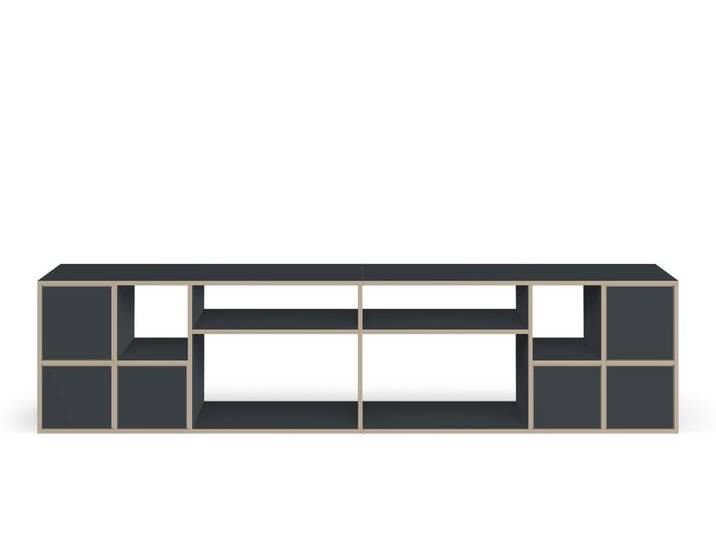 Breites Sideboard in Multiplex-Optik Premium Dekore von PICKAWOOD