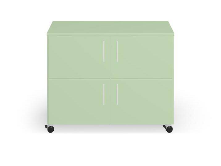 Container nach Maß - Rollcontainer mit vielen Optionen MDF Lackiert von PICKAWOOD