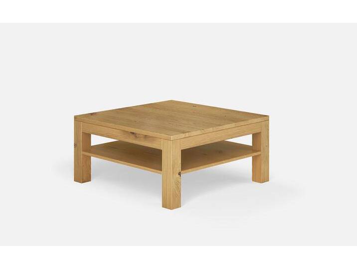 Couchtisch: Paris mit Ablage Wildeiche von PICKAWOOD