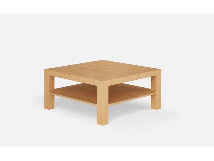 Couchtisch: Vienna mit Ablage Buche von PICKAWOOD