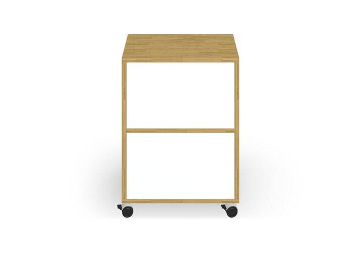 Eiche Container mit weißen Türen Eiche von PICKAWOOD