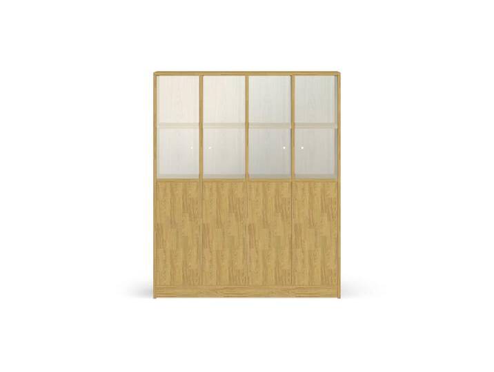 Esszimmerschrank mit Glastüren Eiche Esszimmerschrank mit Glastüren Eiche von PICKAWOOD