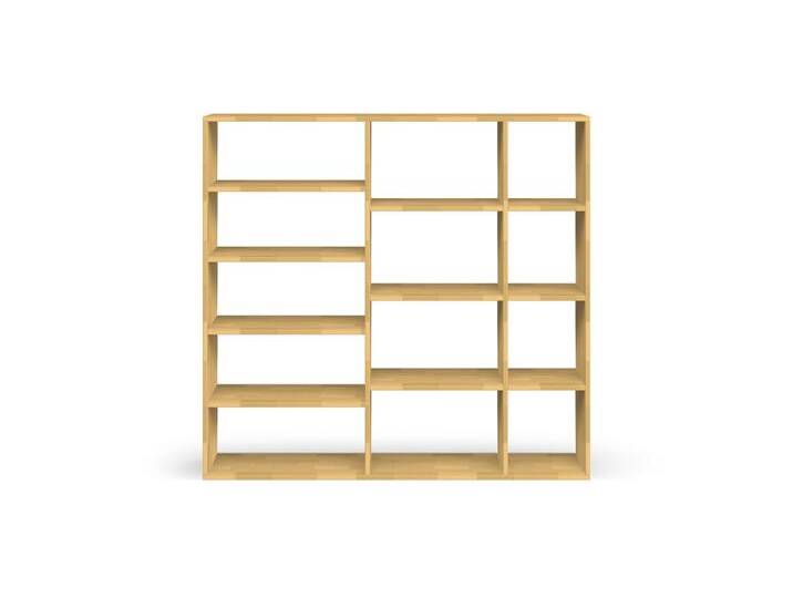 Flexibles Regalsystem von Pickawood Buche von PICKAWOOD