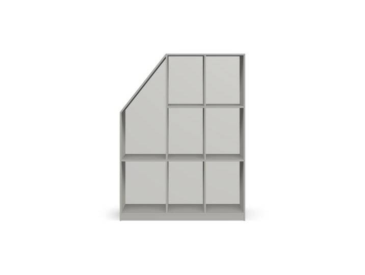 Grauer Dachschrägenschrank Premium Dekore von PICKAWOOD