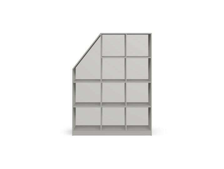 Grauer Dachschrägenschrank Premium Dekore von PICKAWOOD