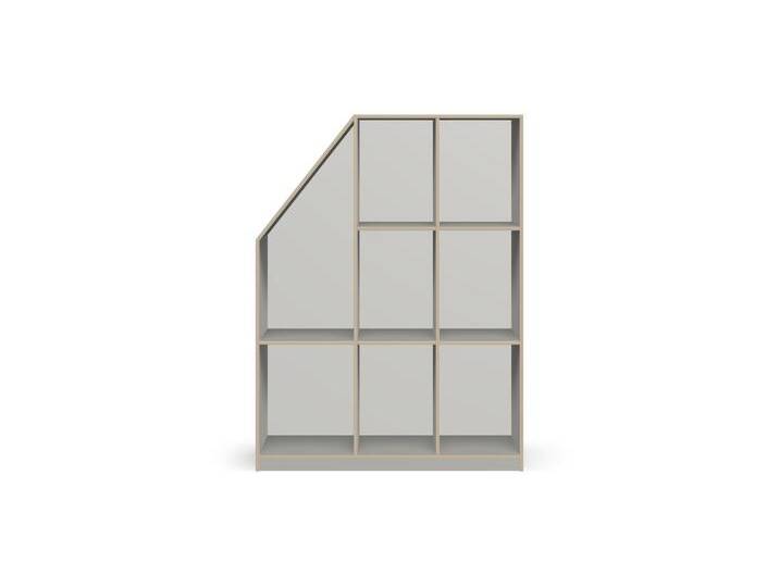 Grauer Dachschrägenschrank Premium Dekore von PICKAWOOD