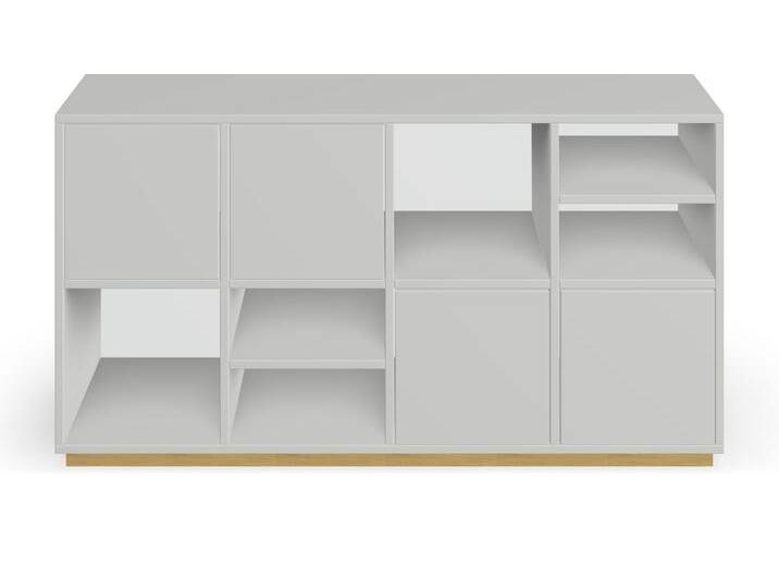 Graues Sideboard von Pickawood MDF Lackiert von PICKAWOOD