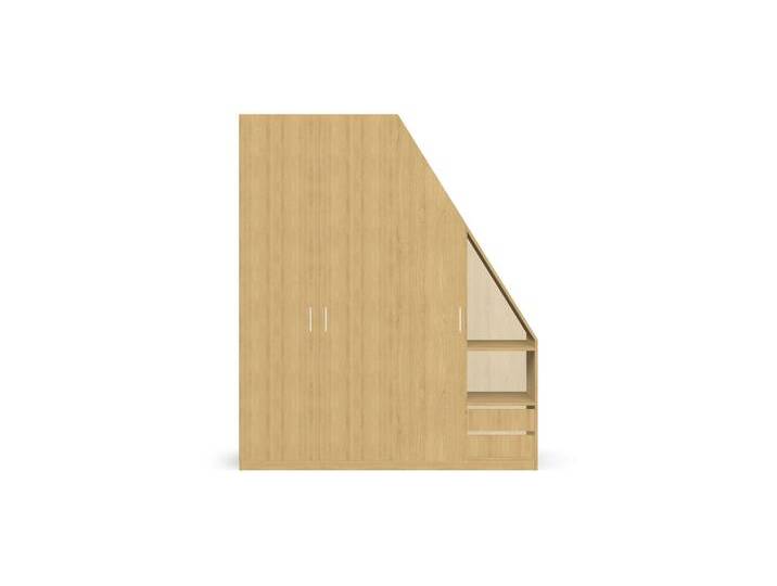 Großer Dachschrägenschrank nach Maß Premium Dekore von PICKAWOOD