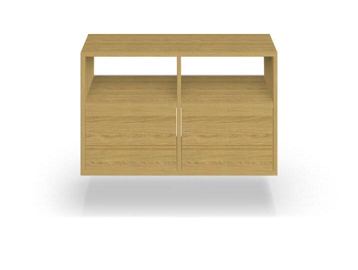 Hängende Anrichte aus Massivholz Eiche Hängende Anrichte aus Massivholz Eiche von PICKAWOOD