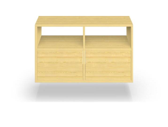 Hängende Anrichte aus Massivholz Kiefer Hängende Anrichte aus Massivholz Kiefer von PICKAWOOD