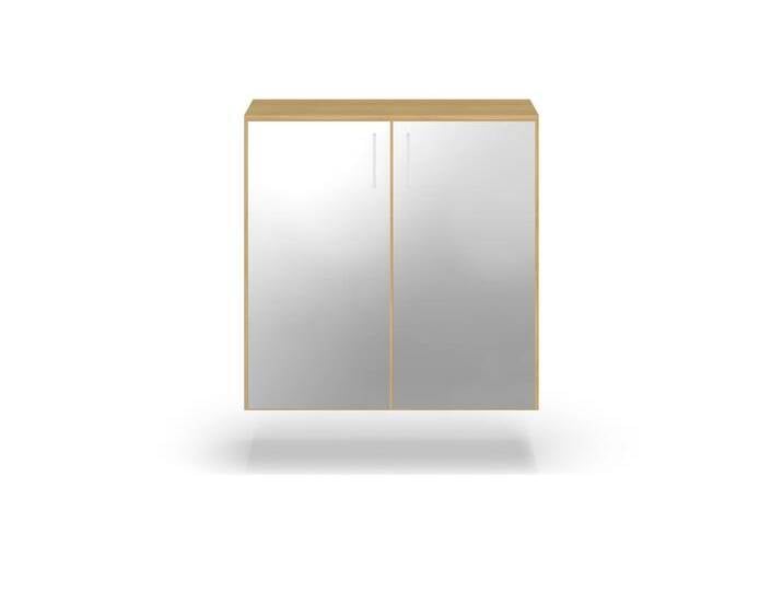 Hängeregal mit Spiegeltüren Premium Dekore von PICKAWOOD